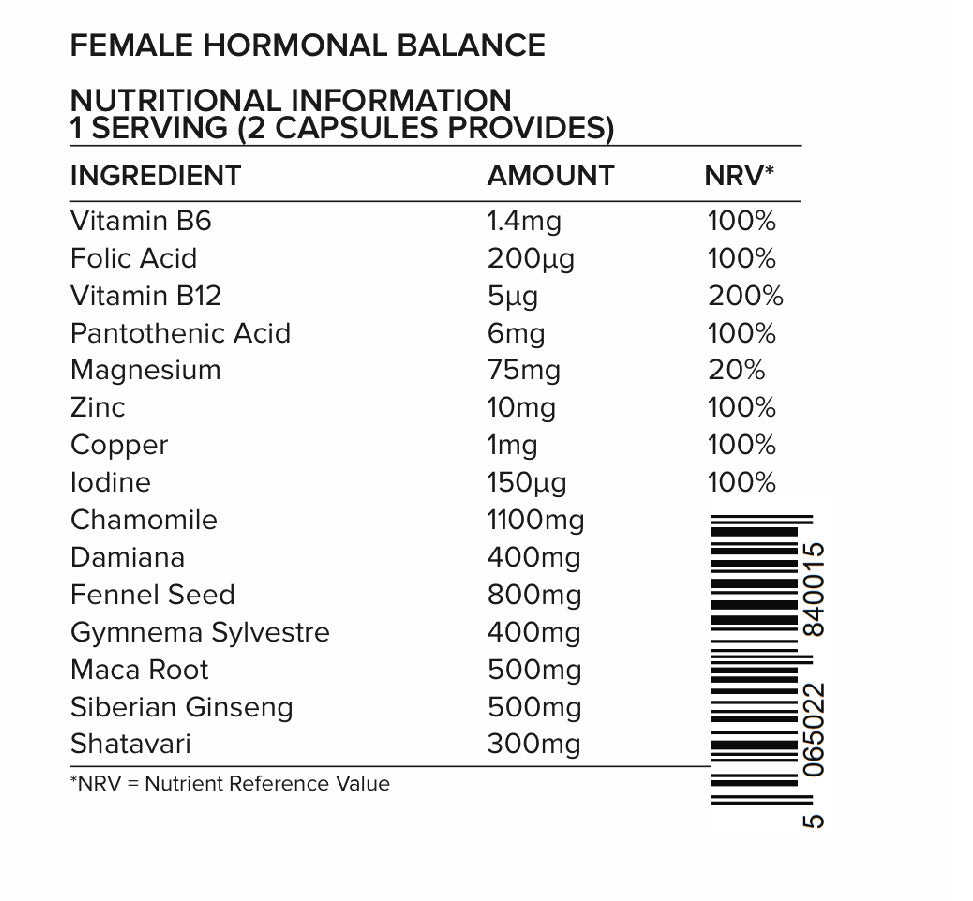 EQUILIBRIUM - FOR HER - Female Hormonal Balance