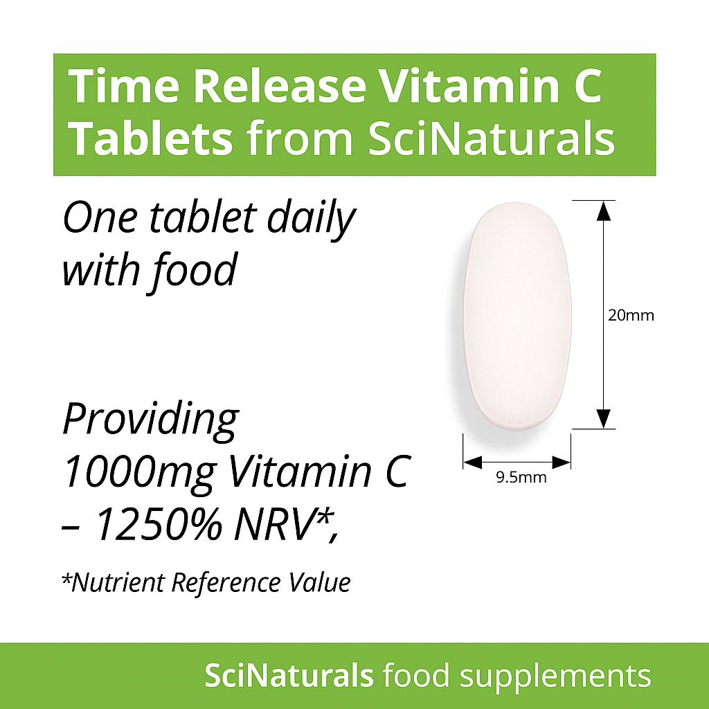 Vitamin C 1000mg Time Release Tablets