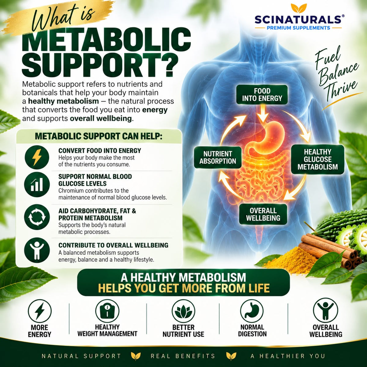 Berberine Complex 5-in-1 – Berberine, Gymnema, Ceylon Cinnamon, Bitter Melon & Chromium – 90 Capsules