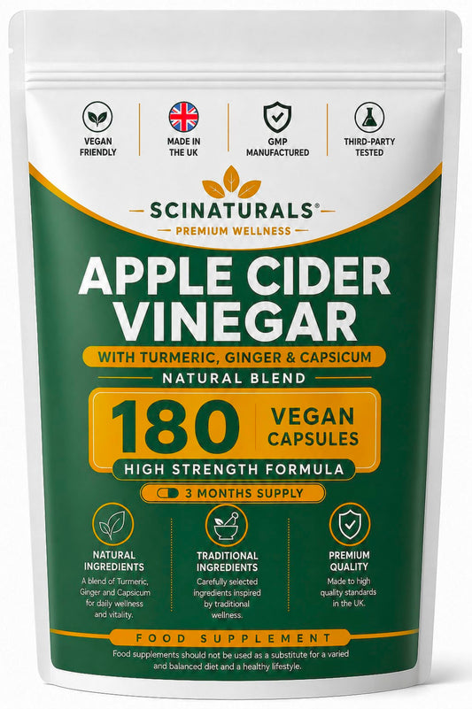 Apple Cider Vinegar  With Capsicum, Ginger & Turmeric