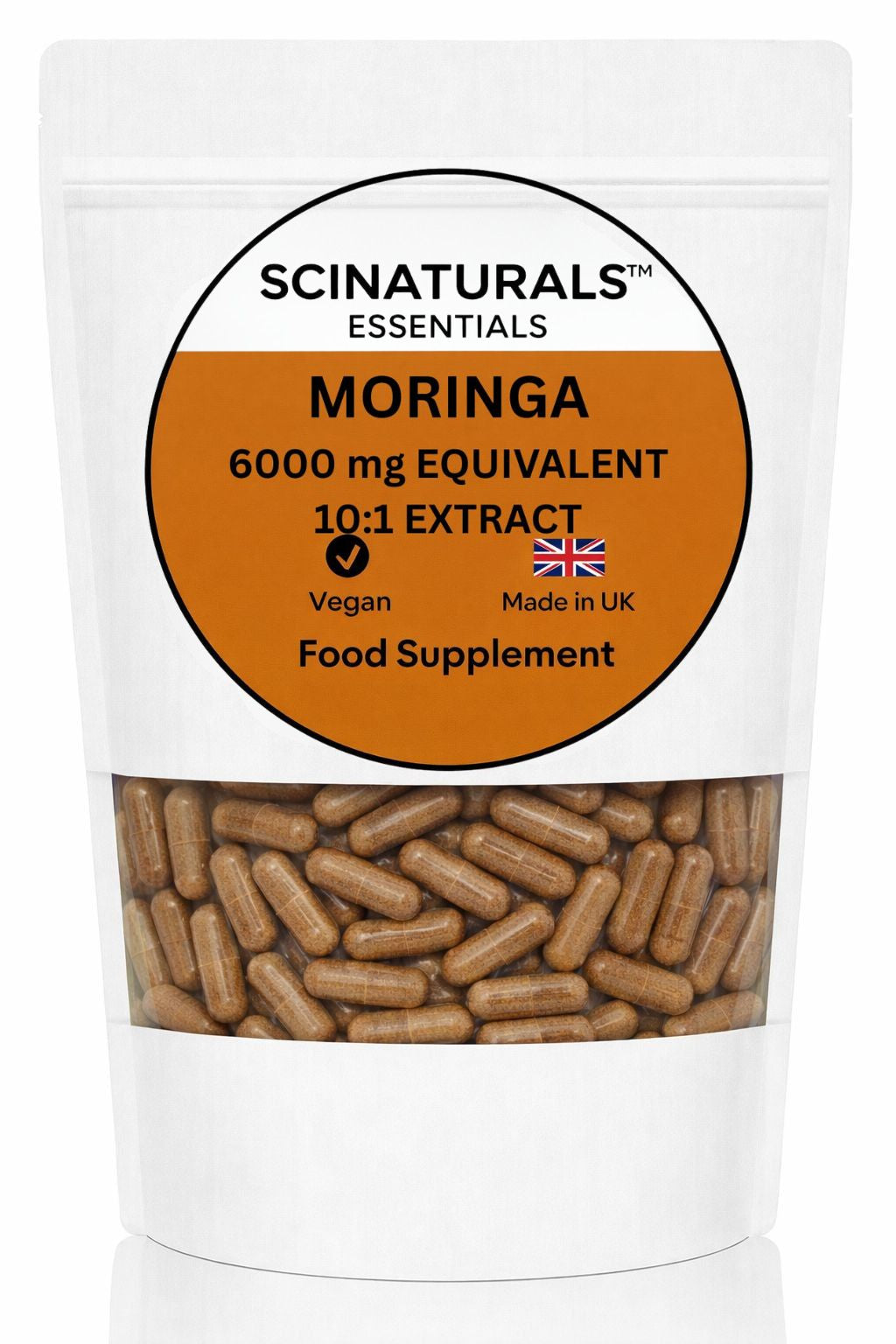 Moringa Capsules 6000 mg (10:1 extract)