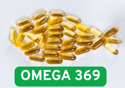 Omega 3 6 9 Softgels 1000mg, Fish, Flaxseed & Sunflower Seed Oils