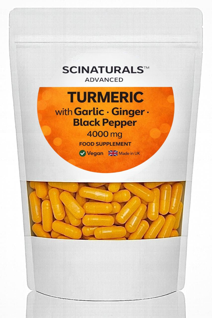 Turmeric Garlic Ginger Black Pepper 4000mg