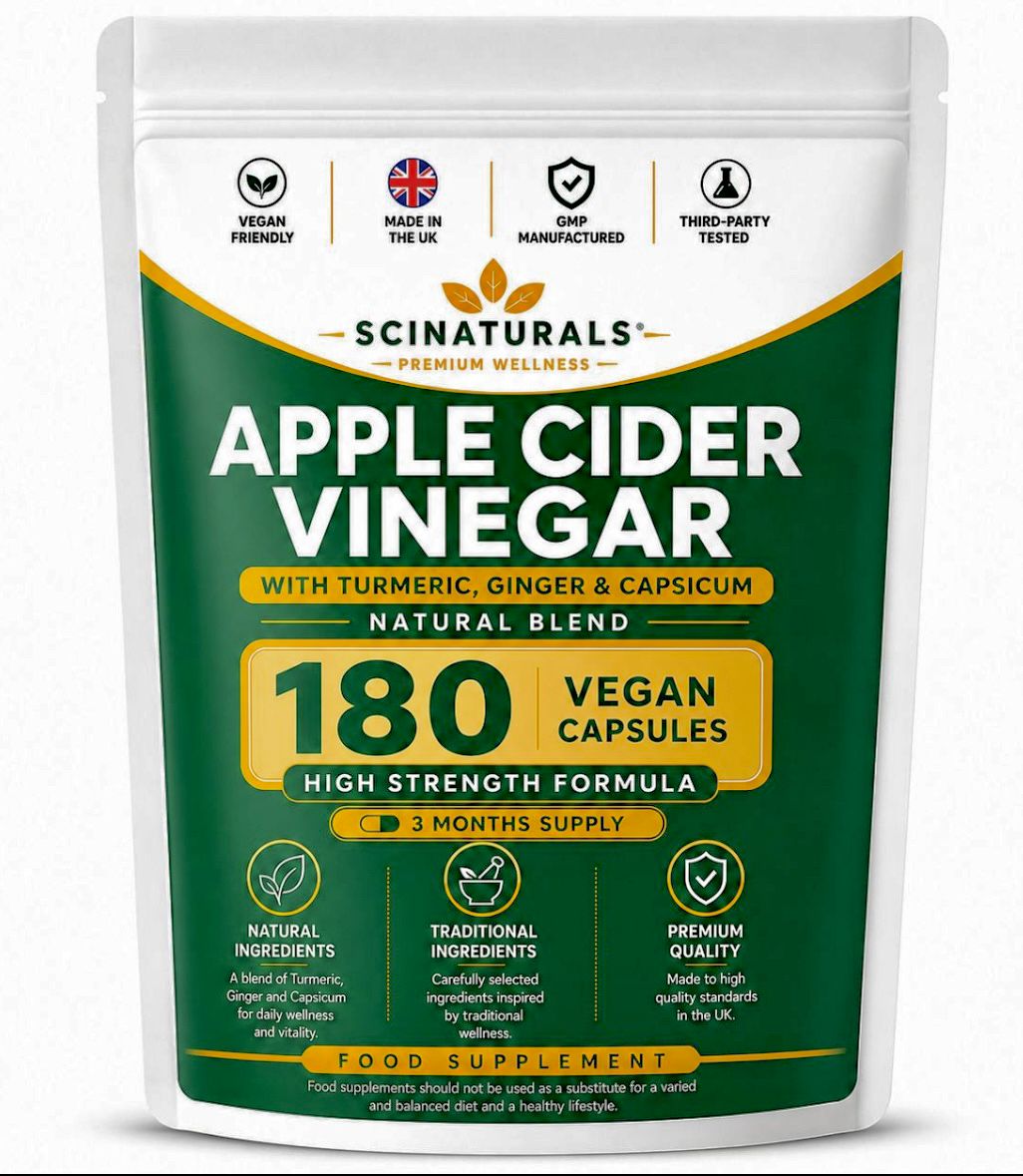 Apple Cider Vinegar  With Capsicum, Ginger & Turmeric