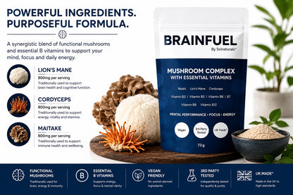 BRAINFUEL - Mental performance, focus and energy.