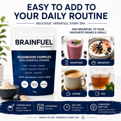 BRAINFUEL - Mental performance, focus and energy.