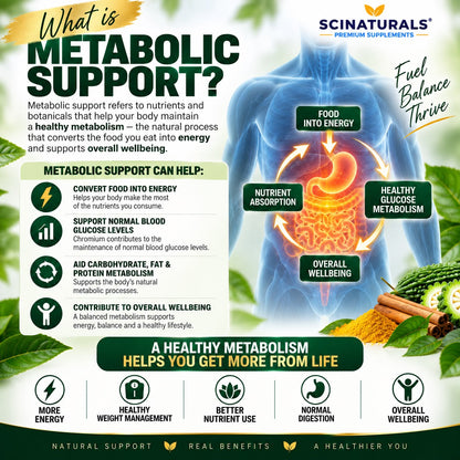 Berberine Complex 5-in-1 – Berberine, Gymnema, Ceylon Cinnamon, Bitter Melon & Chromium – 90 Capsules