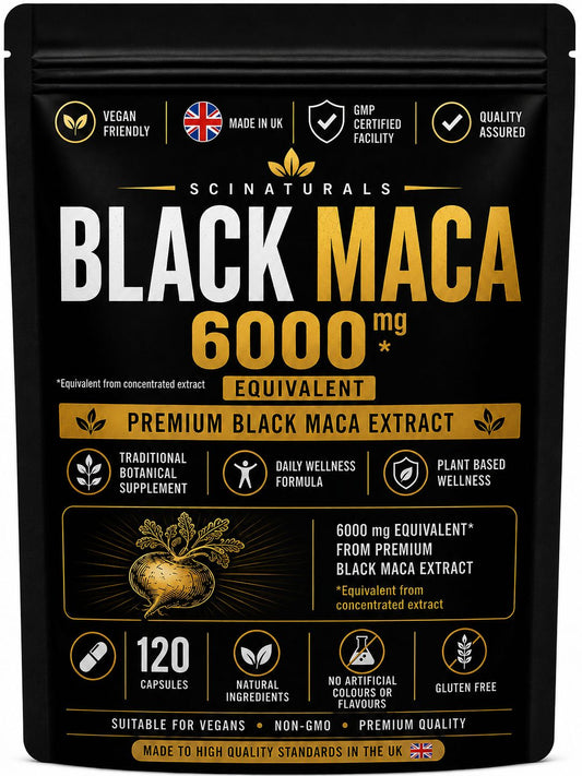 Black Maca 6000 mg (10:1 Extract)