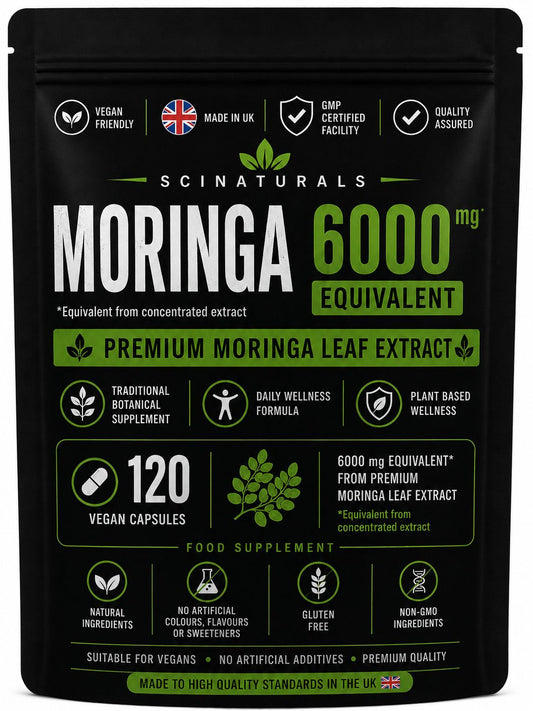 Moringa Capsules 6000 mg (10:1 extract)