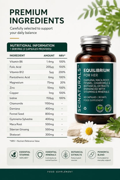EQUILIBRIUM - FOR HER - Female Hormonal Balance