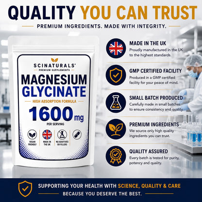 Magnesium Glycinate 1600 mg