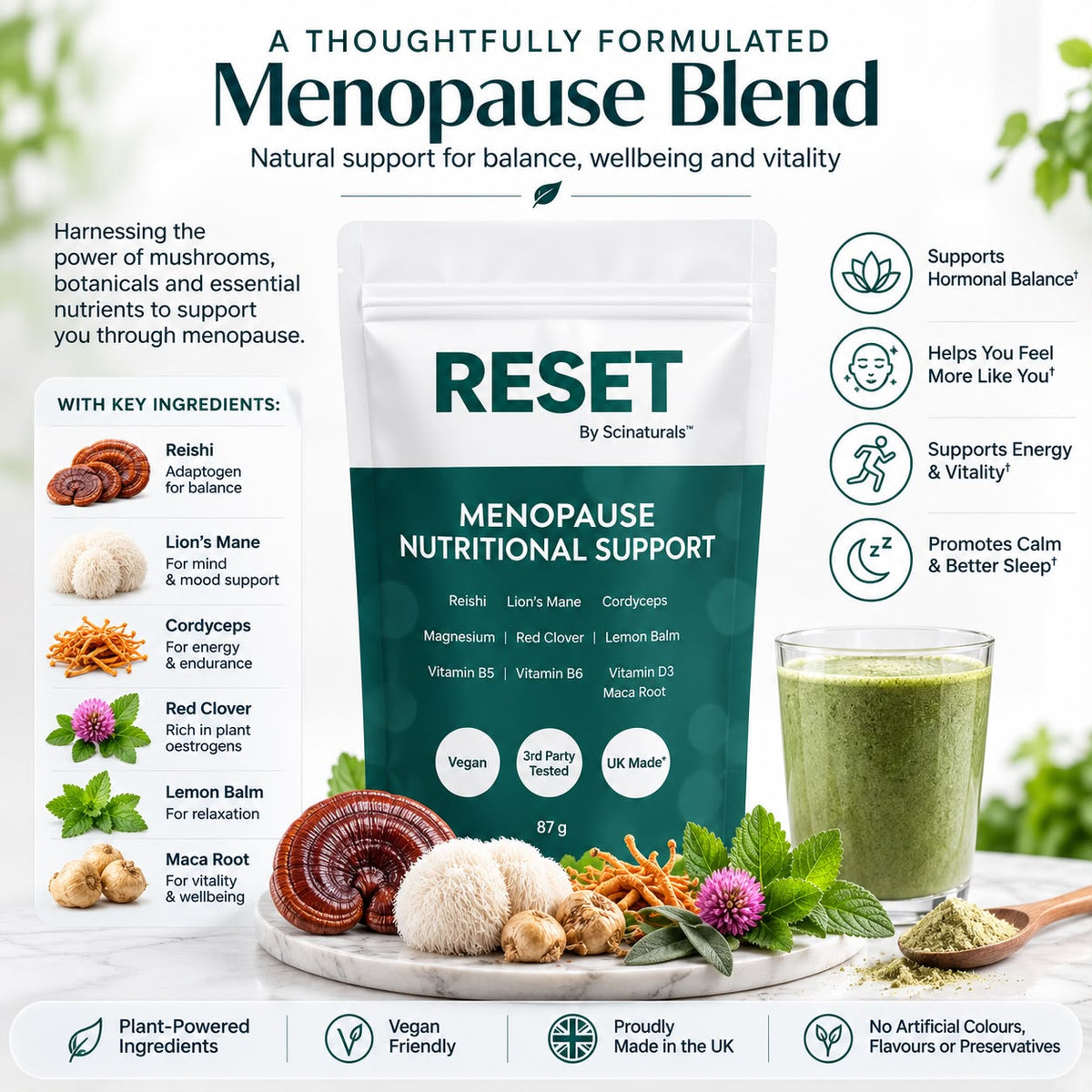 RESET - Menopause Nutritional  Support
