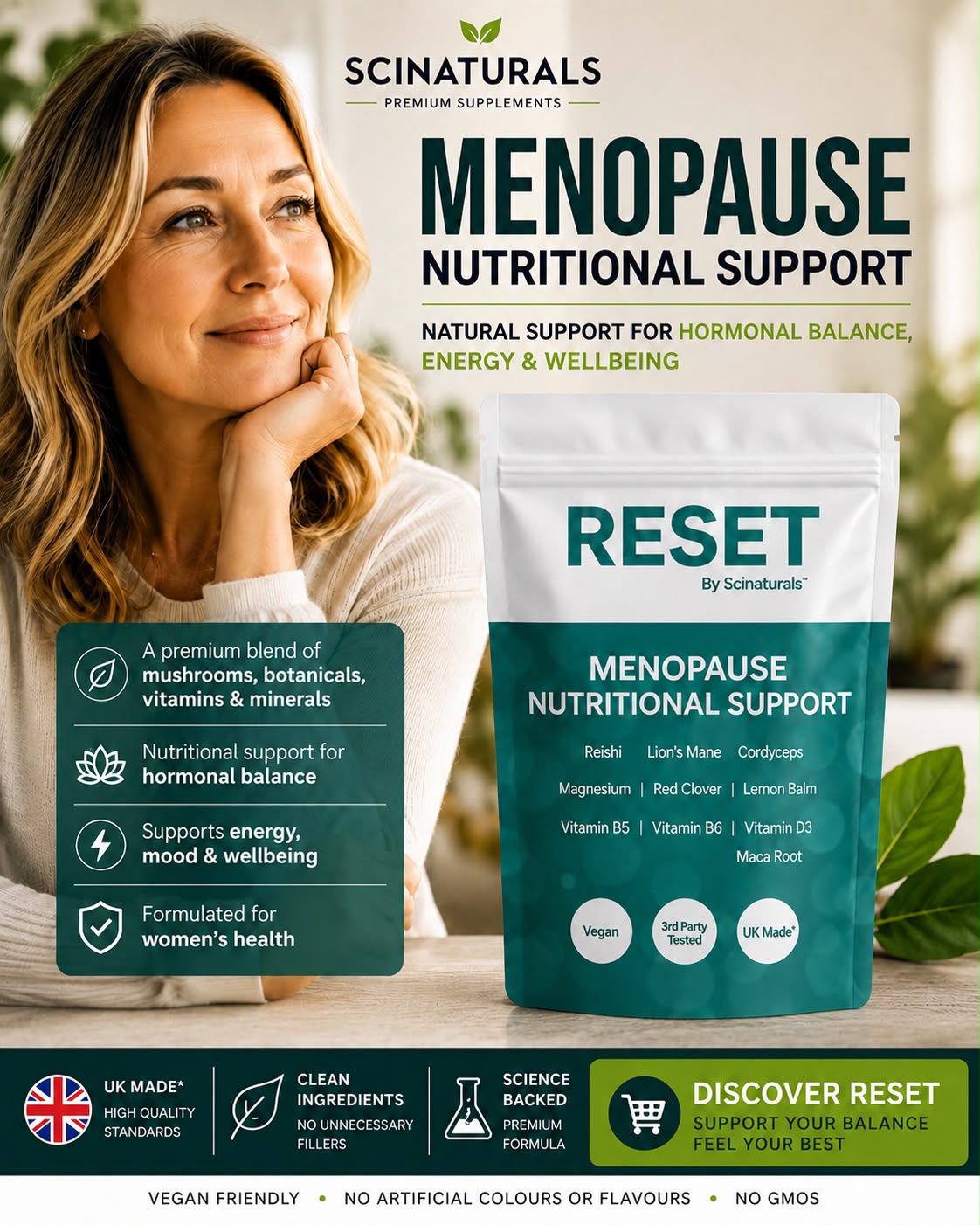 RESET - Menopause Nutritional  Support
