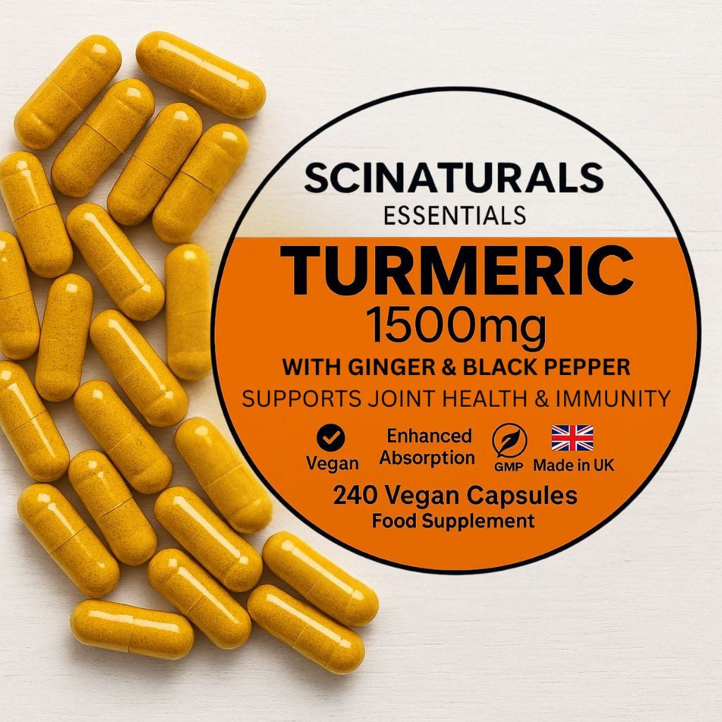 Turmeric 1500 with Ginger & Black Pepper