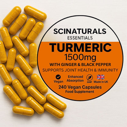Turmeric 1500 with Ginger & Black Pepper